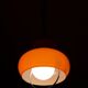 Space Age Opaline Glass Pendant Light