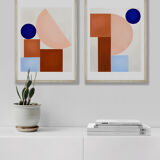 Diptych Balance 1 and 2 A4