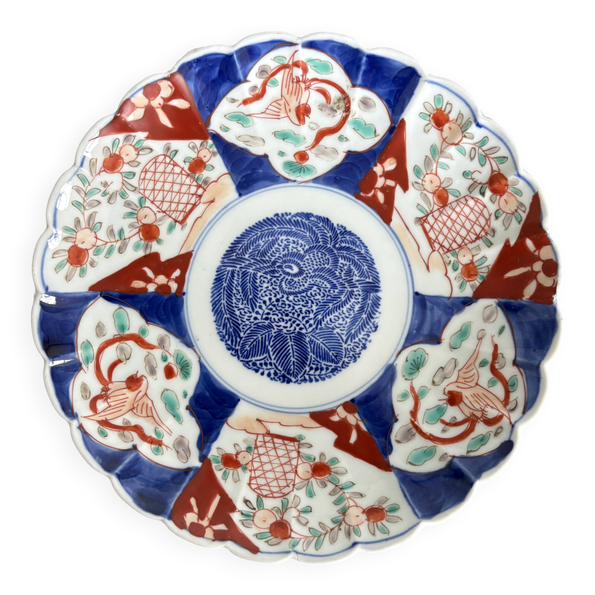 Antique Japanese Imari plate