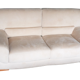 Two beige sofas