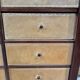 Mahogany writing cabinet