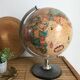 Scanglobe globe "world antique" made in denmark 1981