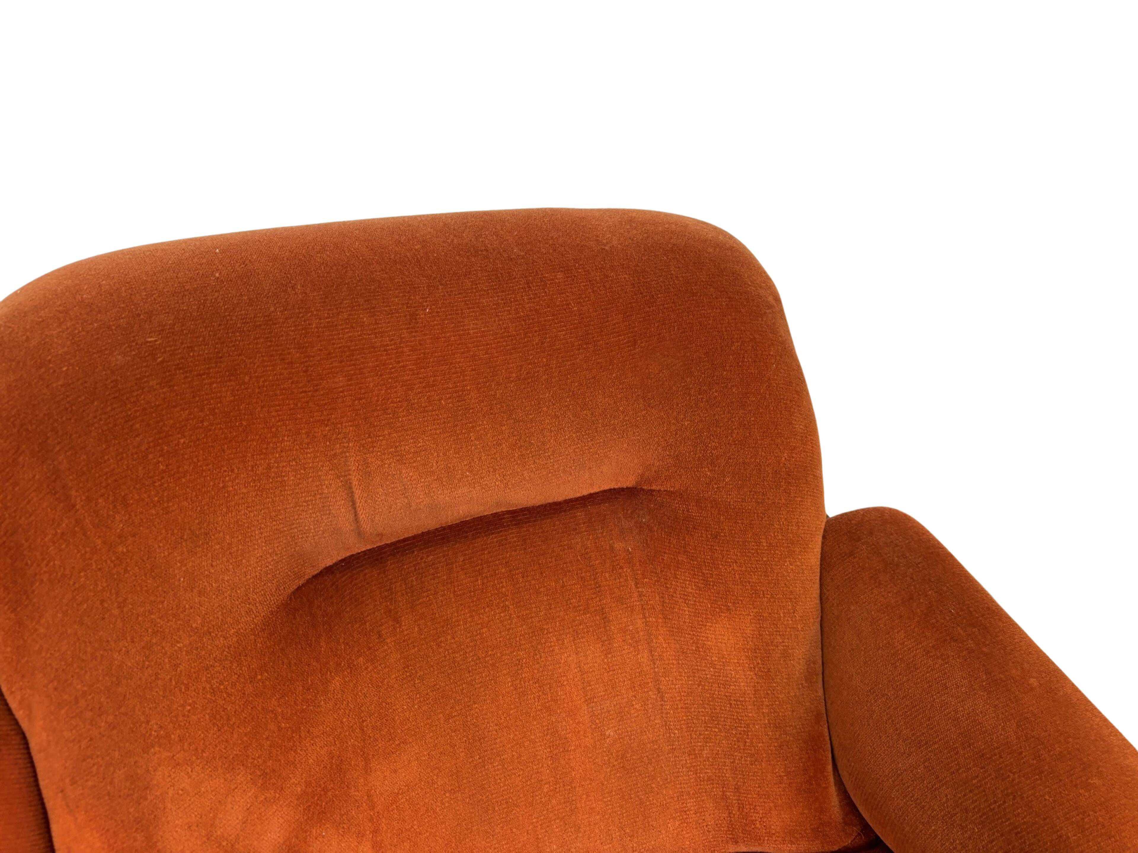 Vintage Space Age Sofa Two Seater Sofa Design 1970s