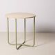 Vintage Pastel Bauhaus Side Table, 1930s