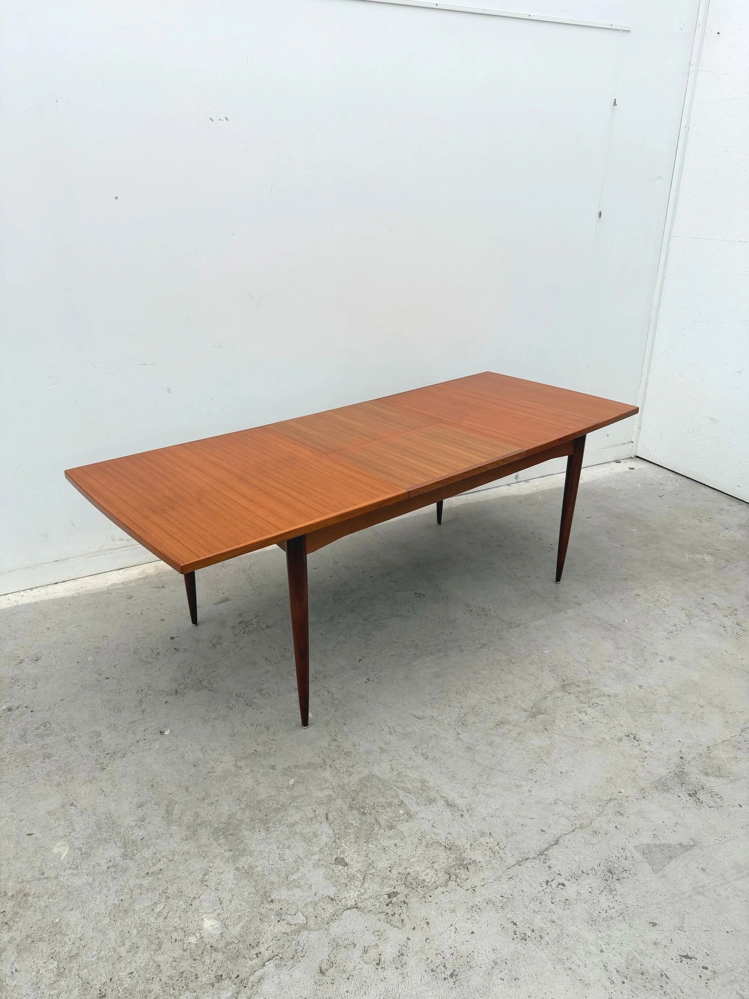 Scandinavian teak dining table, 1960