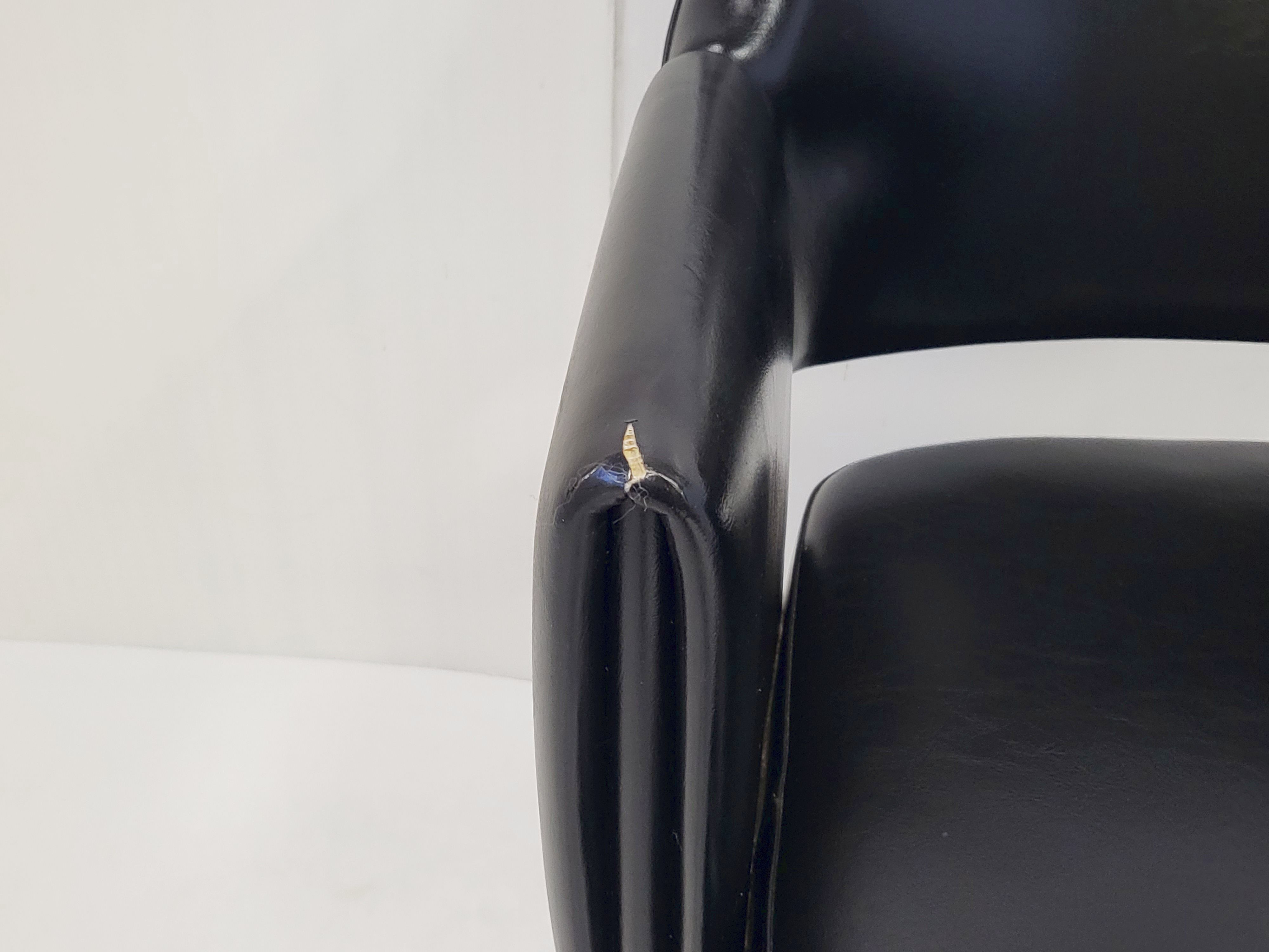 Armchair Deauville Marc Simon Airborne vintage 1960