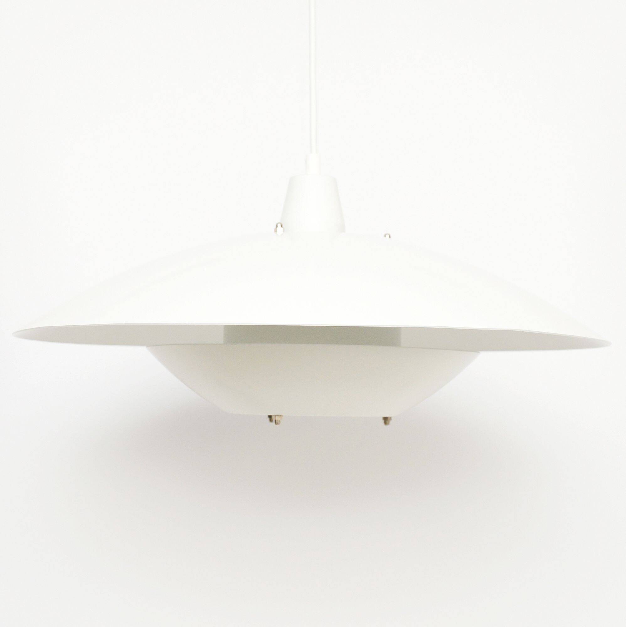 White space age lamp, Denmark 70's