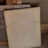 Swedish Mixed Media/Oil Pastel on Panel –“Ritad 66” by Ann Wazzgren