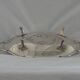 Large silver-plated metal basket Roux-Marquiand – Superb rococo decoration –