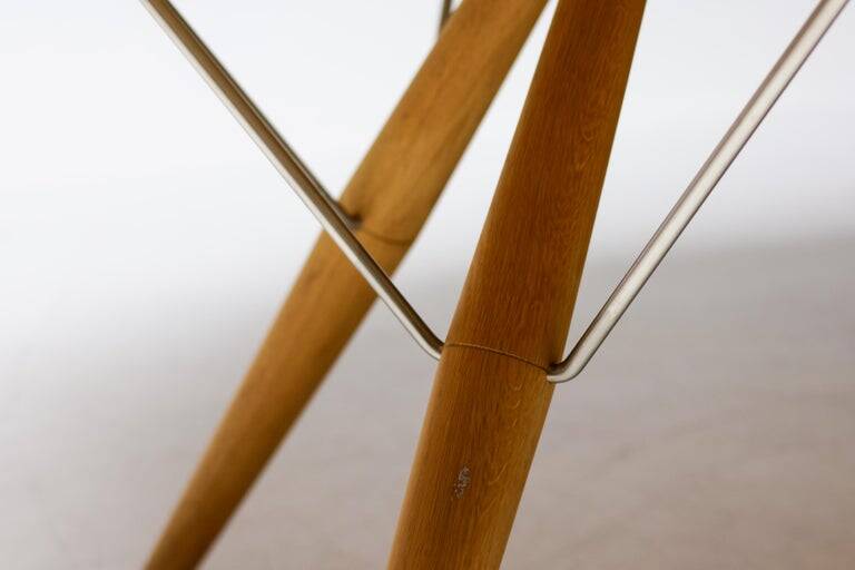 Table à manger extensible PP75 de Hans J. Wegner en chêne
