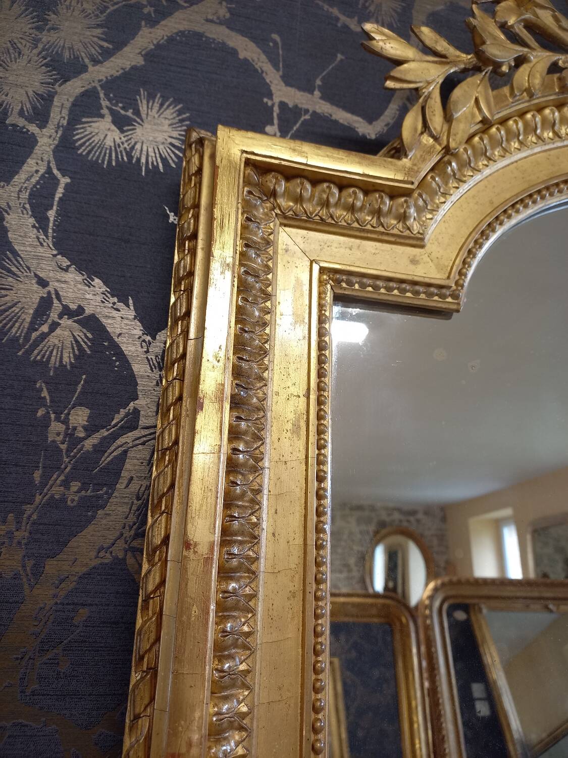 Louis XV style mirror 165 x 96