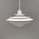 Danish hanging lamp from the 1980s, manufactured by Jeka, model 1029-P.