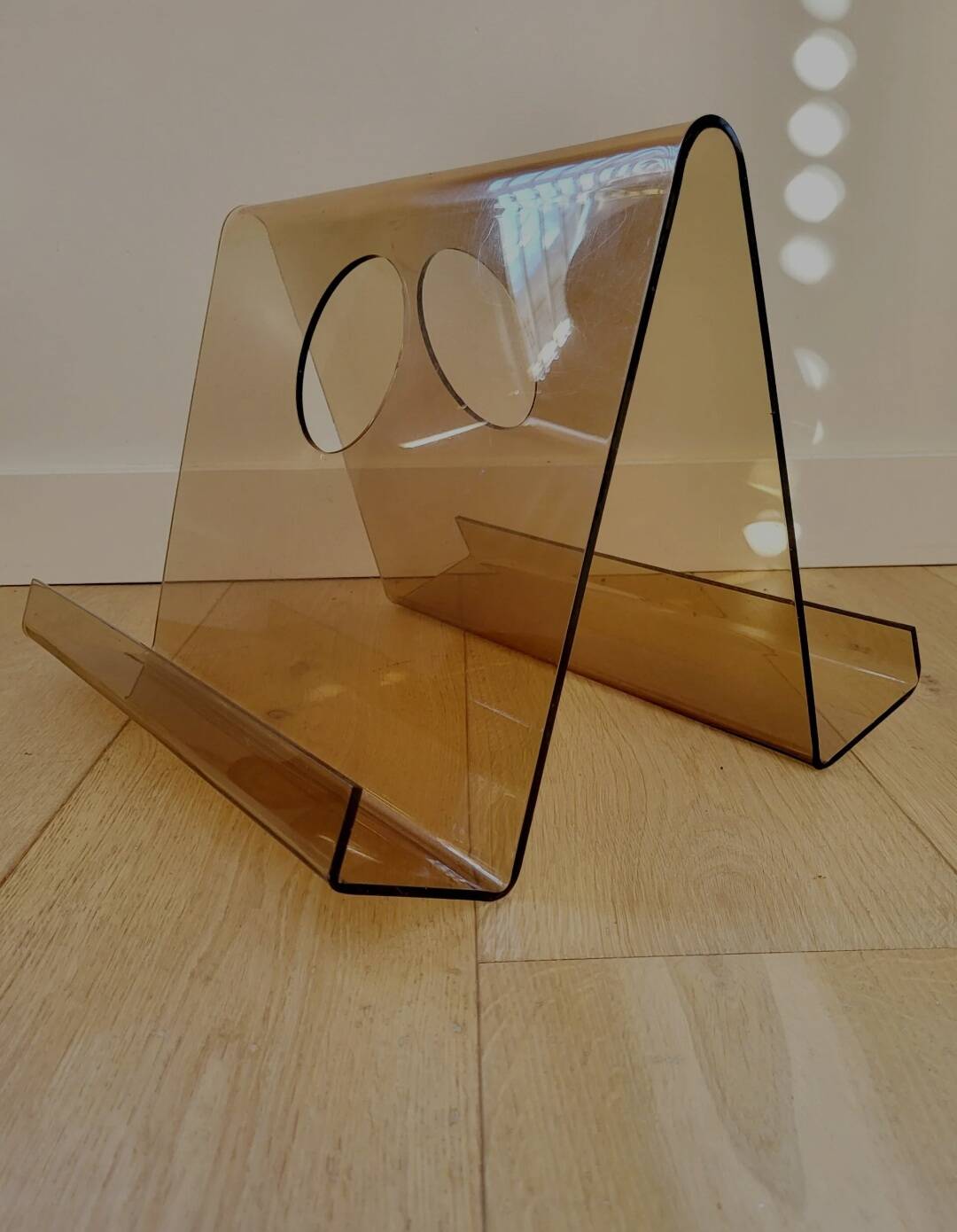 Porte-revues en plexi Space Age, Jaren 1970, Michel Dumas