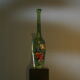 Vase sculptural floral