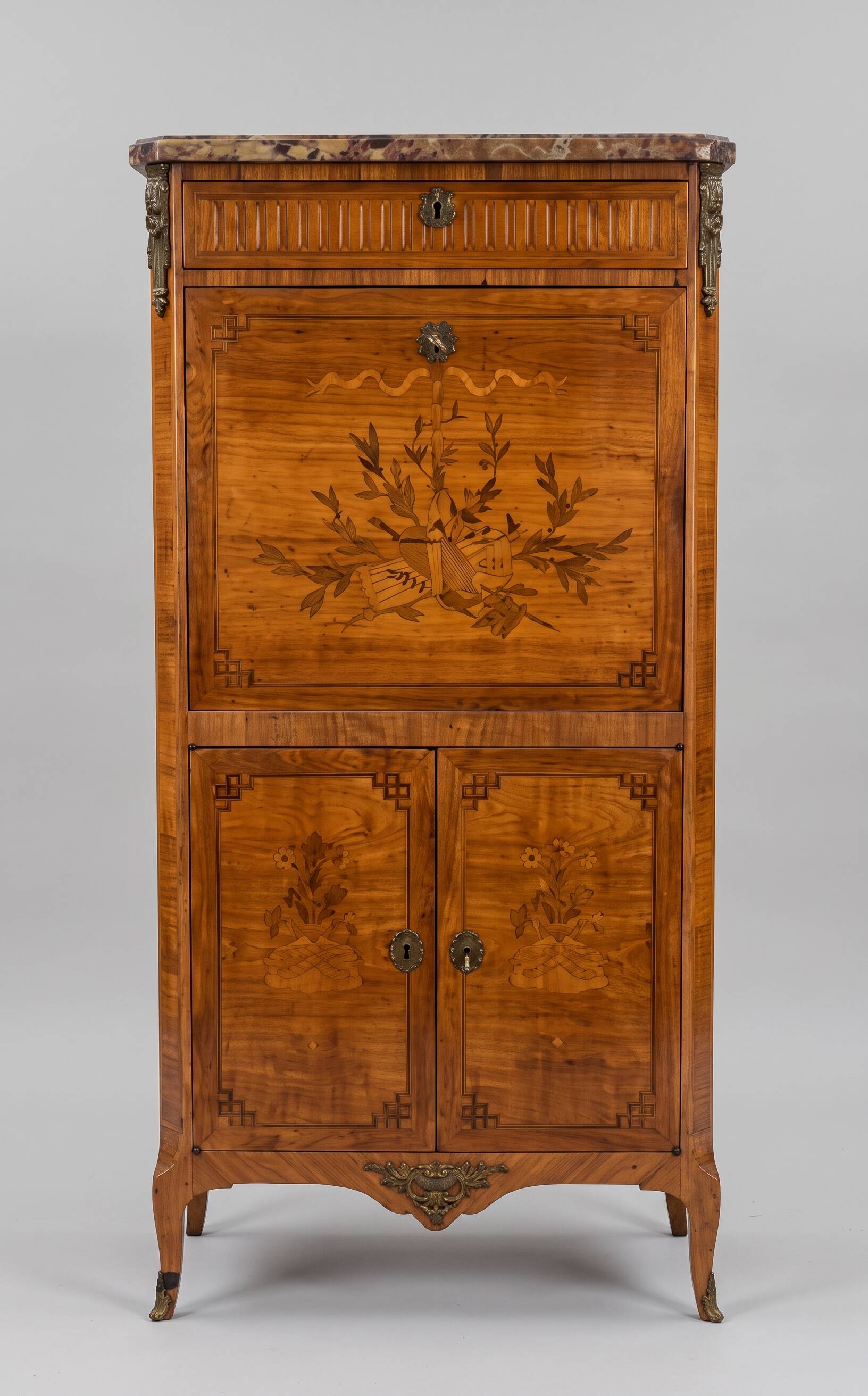 Super secretary in the Louis XVI style – marble top