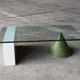 Vintage Kono Coffee Table by Massimo and Lella Vignelli for Casigliani, Italy, 1980s
