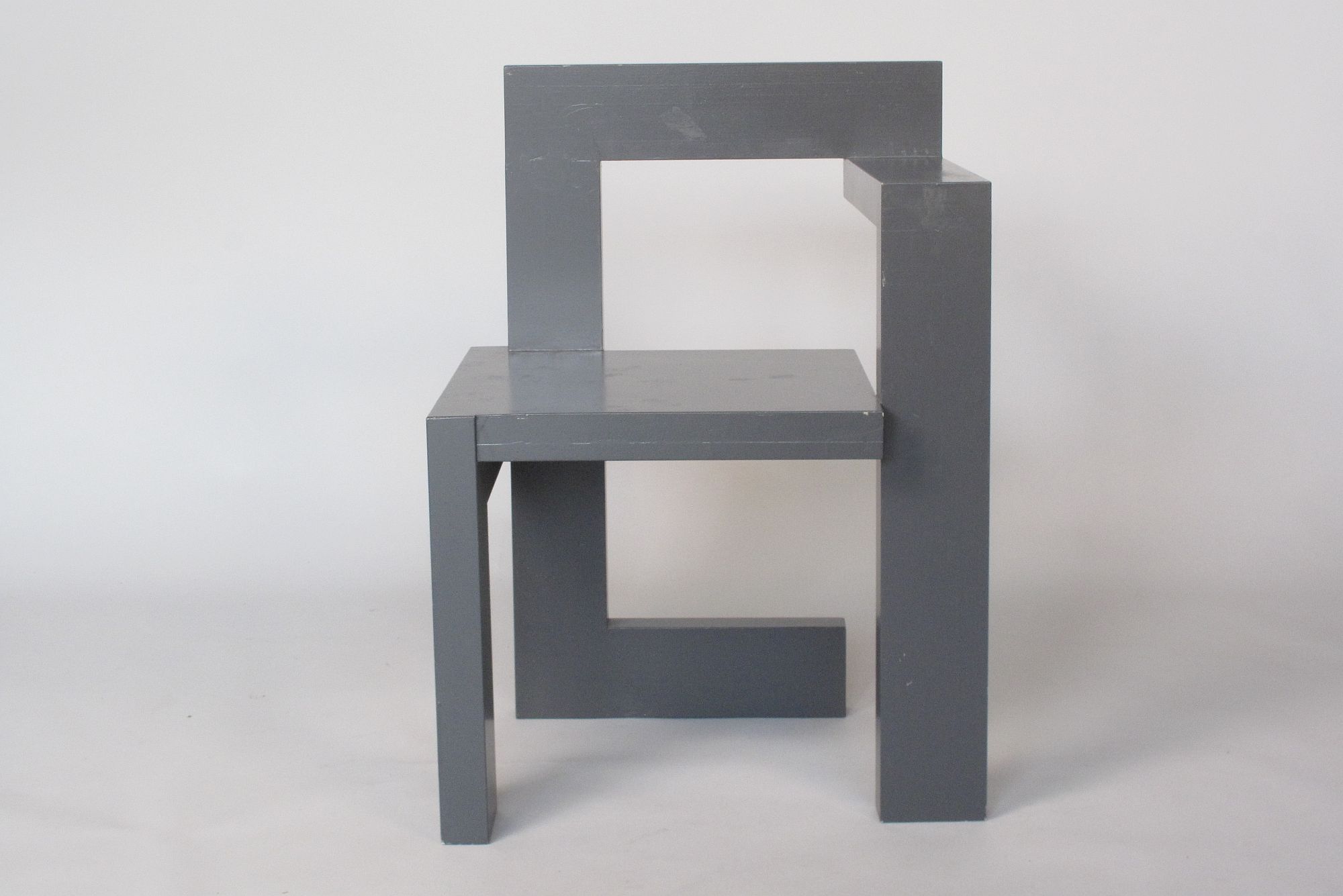 Modernist Chair in Oak Wood
