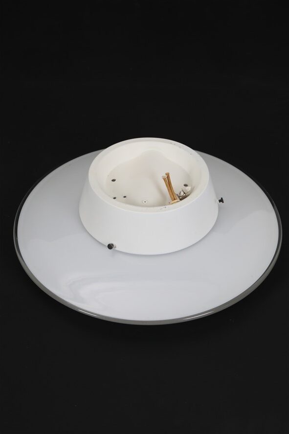 Early Louis Poulsen / Arne Jacobsen "Eklipta" 35cm wall lamp / 1960s / Mid-century Danish modern design