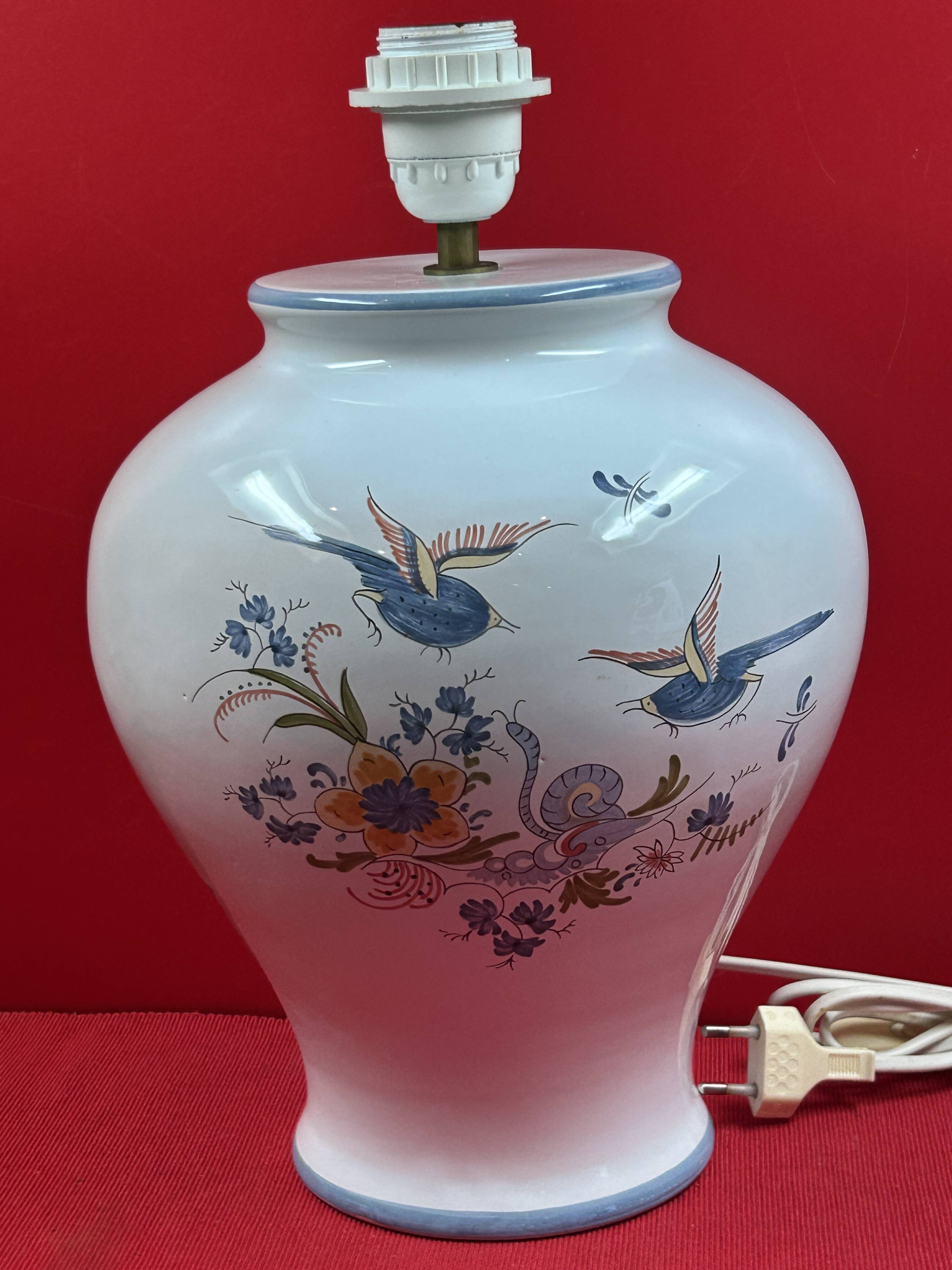 ceramic lamp Jean Alexiu Pottery of the Chapel of Pots