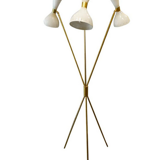 Moonlight tripod floor lamp white