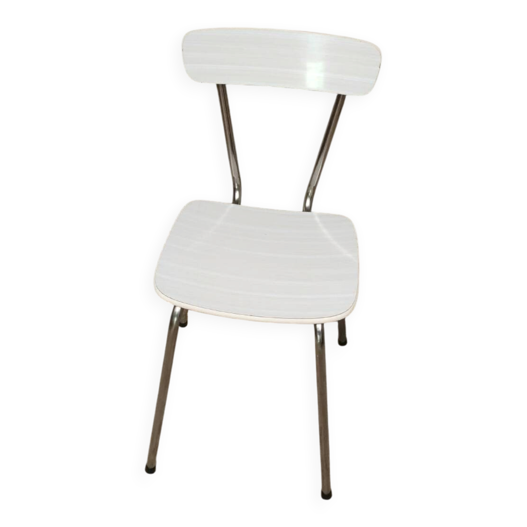 Chaise Formica blanche