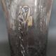 Vintage glass vase from the Ponant Locronan glassworks, 20th century