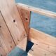 The Stijl Movement Dutch Pine Crate Chair attributed to Gerrit Rietveld, 1960s