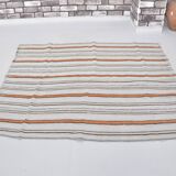 Stripe Anatolian Hemp Kilim Rug sku 3681