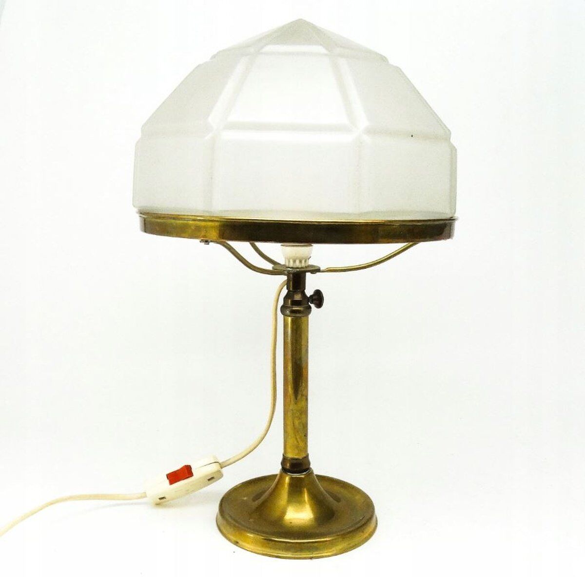 Lampe de table Art Déco, Pologne, années 1950