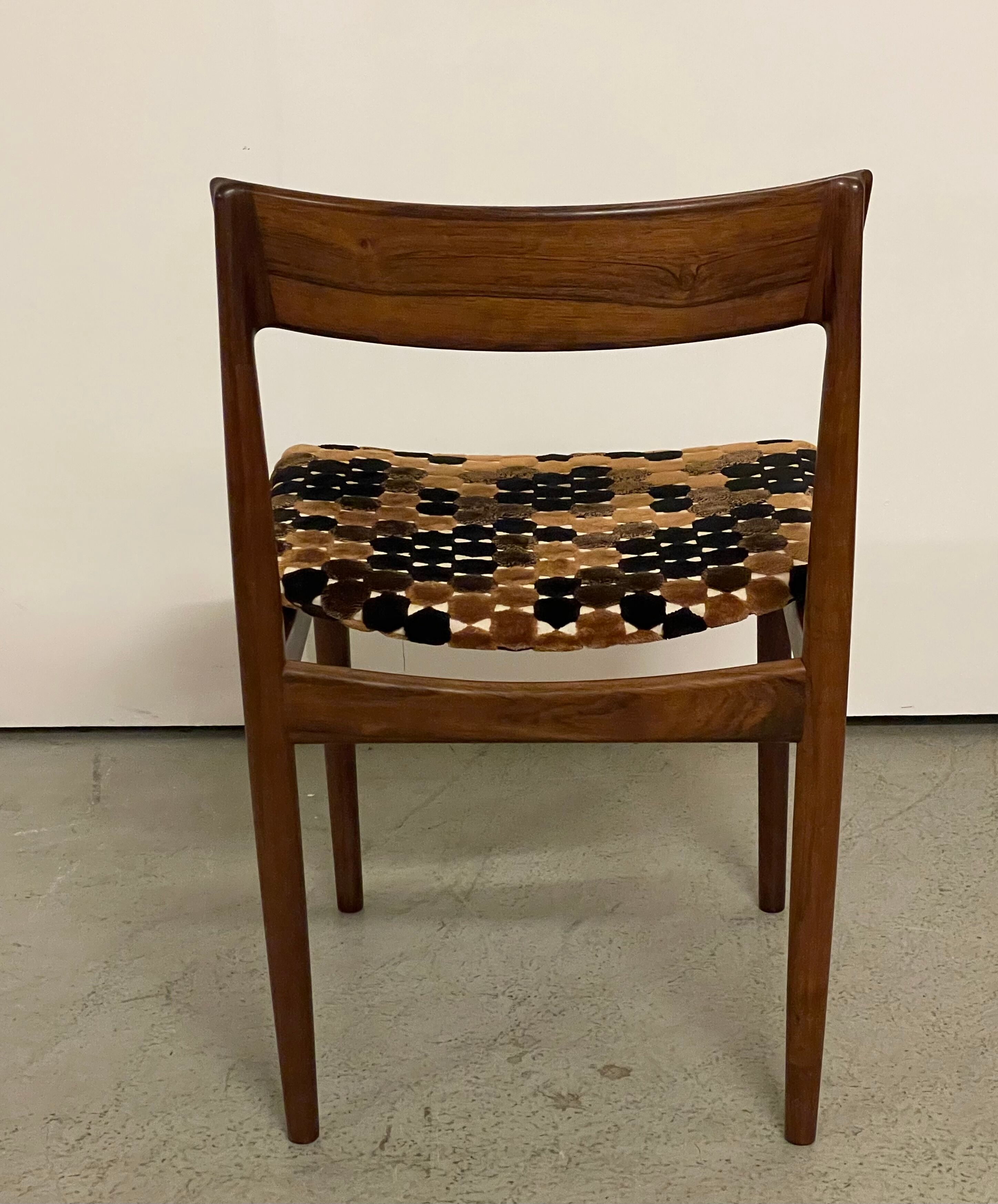 4 chaises en palissandre danoises par Hans Rosengren