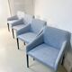 Set  de 4 fauteuils design Arper Saari