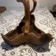 Fruit basket - olive wood - unique piece