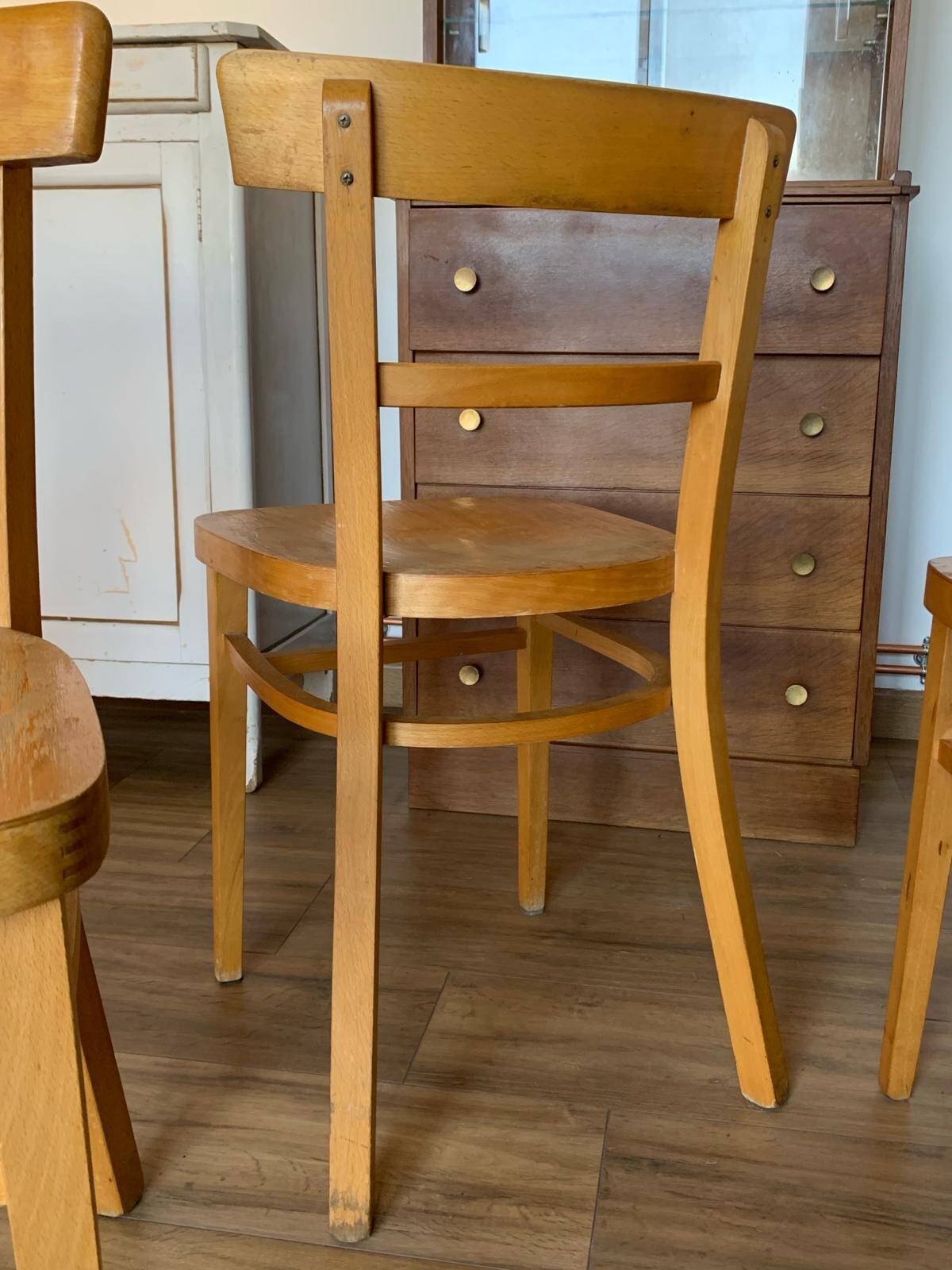 Set of 5 bistro chairs