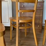 Set of 5 bistro chairs