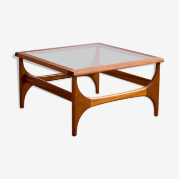Square and glazed coffee table