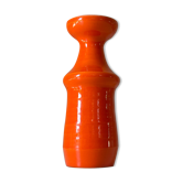 Vase en céramique signé vintage design annees 60