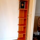 Wooden corner shelf