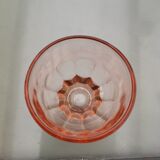 set of carafes and cups of glasses