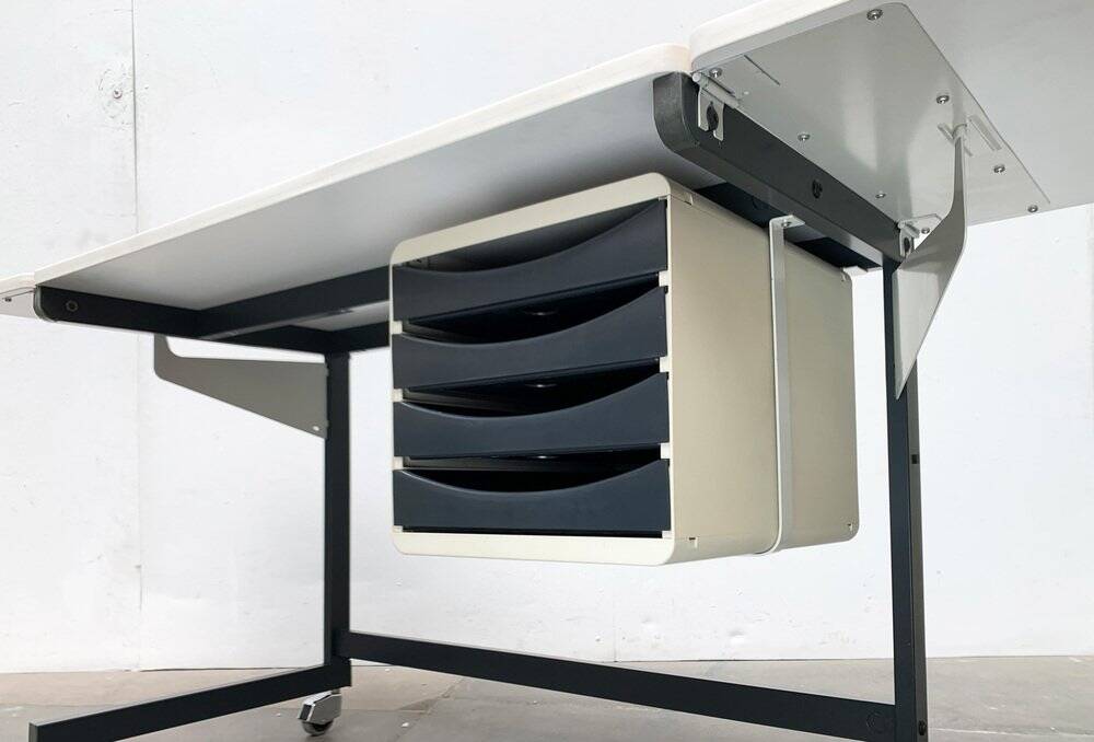 German Flexible Desk Space Age by Multiform, 1960s