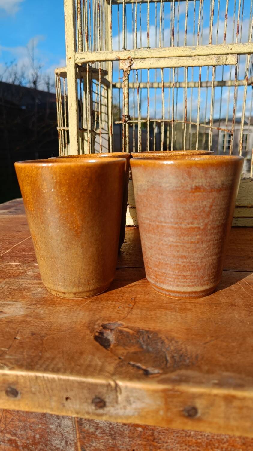 Digoin stoneware mugs