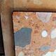 Vintage Wooden Nightstand with Marble Top