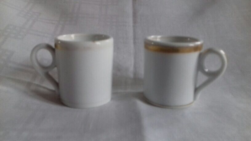 batch of 2 coffee cups "brulot"