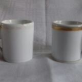 batch of 2 coffee cups "brulot"