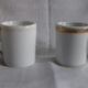 batch of 2 coffee cups "brulot"