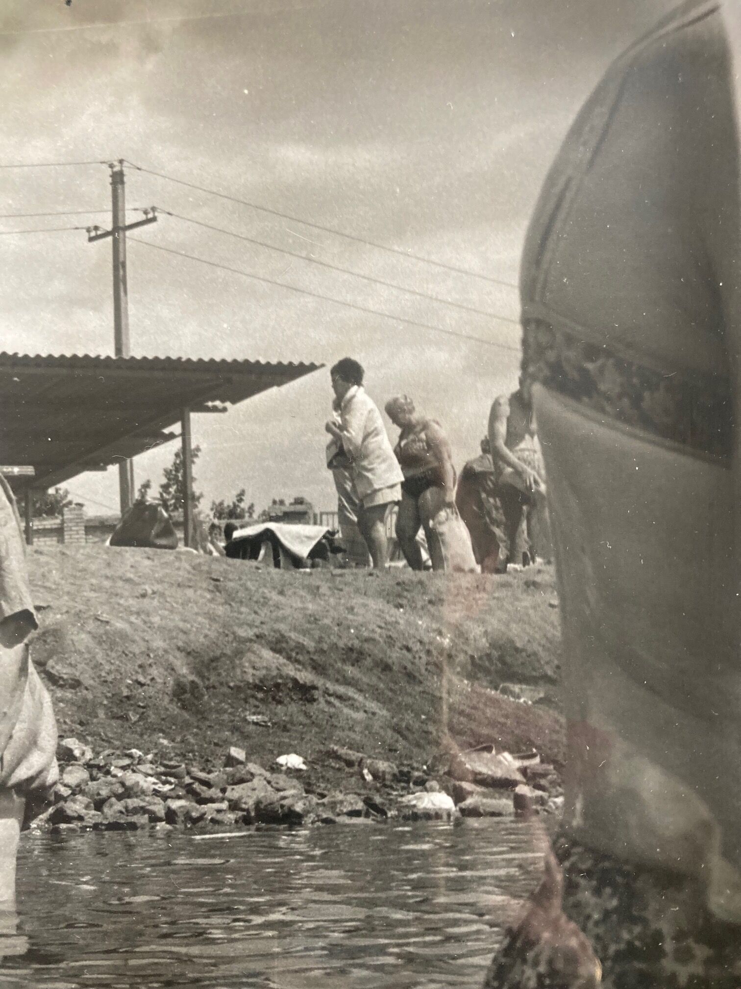 Vintage photograph by Boris Mikhailov from the Salt Lake series