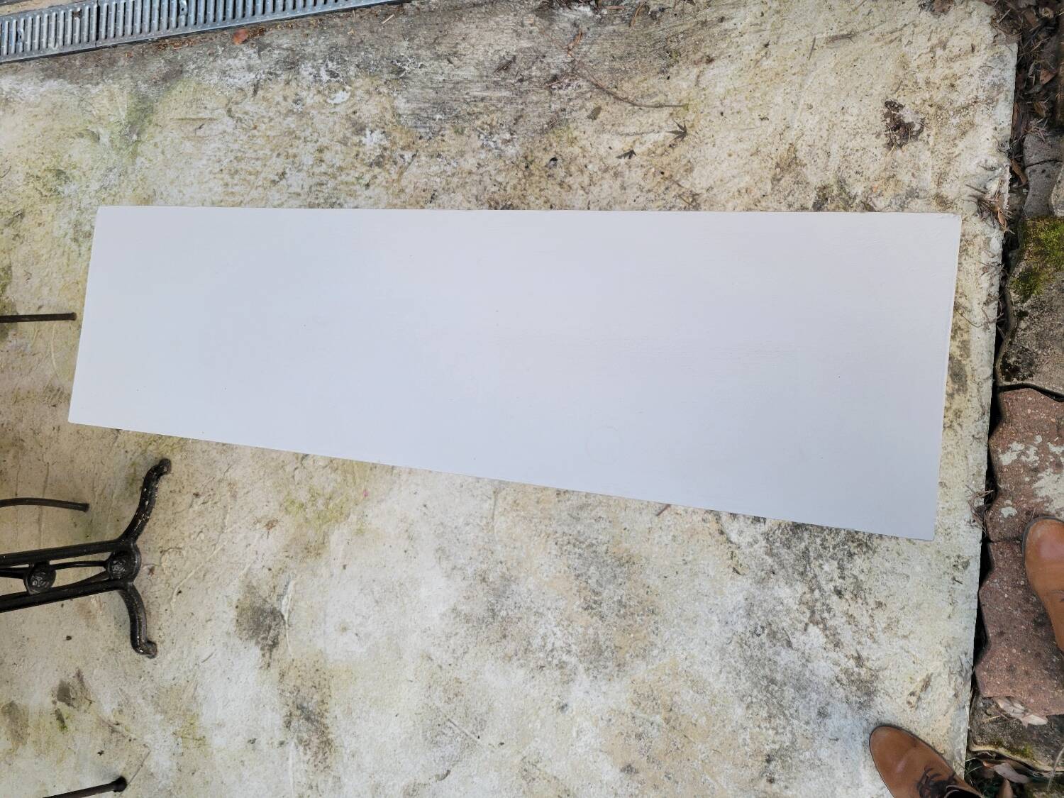 Old wall placard