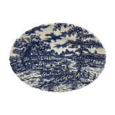 Oval plate Staffordshire England