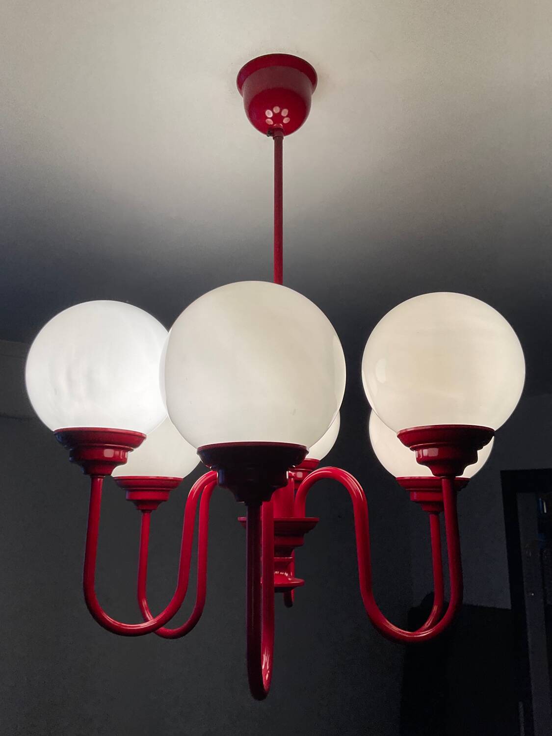 Kaiser Leuchten chandelier from the 70s-80s