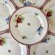 lot de 6 grandes assiettes plates Villeroy & Boch La Louvière fabrication belge en Terre de Fer débu