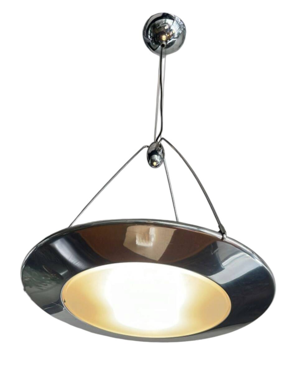 4 X Ezio Didone “Mira S” Ufo Pendant Light For Arteluce / Flos, Italy, 1990